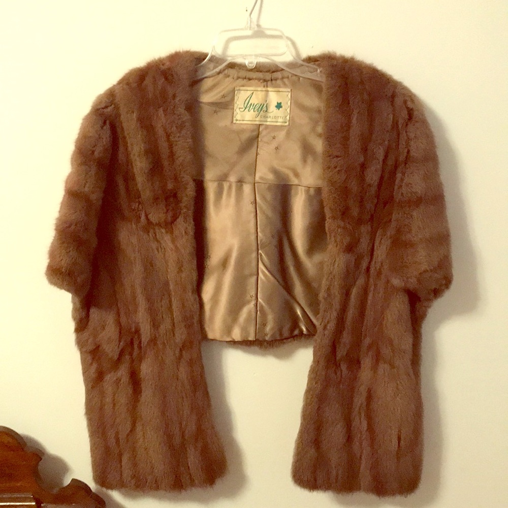 Vintage mink stole